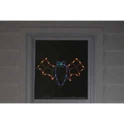 Northlight 15" Bat Halloween Window Silhouette Decoration - Orange/Blue 5 Northlight 15" Bat Halloween Window Silhouette Decoration - Orange/Blue -HYDE & EEK BOUTIQUE Store GUEST 03e4cd43 f103 465f 9c35 3e75ef322003
