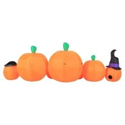 Occasions 8 Foot Inflatable Polyester Pre Lit Silly Faces Pumpkin Patch Halloween Fall Autumn Yard Decoration with Multicolor Lights -HYDE & EEK BOUTIQUE Store GUEST 089ba202 c305 4441 b191 ded985f23173