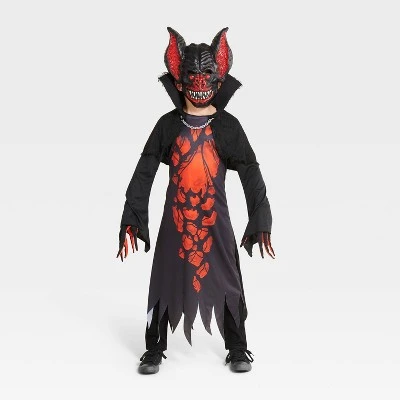 Kids' Light Up Vampire Bat Halloween Costume with Accessories - Hyde & EEK! Boutique™ 4 Kids' Light Up Vampire Bat Halloween Costume with Accessories - Hyde & EEK! Boutique™ - Image 4