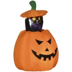 Outsunny 4ft Inflatable Halloween Pumpkin with Lifting Cat, Blow-Up LED Yard Display Indoor Outdoor for Garden, Lawn, Party, Holiday 7 Outsunny 4ft Inflatable Halloween Pumpkin with Lifting Cat, Blow-Up LED Yard Display Indoor Outdoor for Garden, Lawn, Party, Holiday -HYDE & EEK BOUTIQUE Store GUEST 153aafcf 597e 4f75 9302 02820d22a7ae