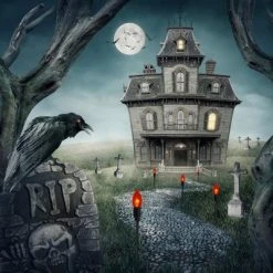 Northlight Set of 10 Orange C9 Bulb Halloween Pathway Markers - 8.75' Black Wire