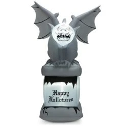 Costway 8.2 FT Halloween Inflatable Gravestone w/ Gargoyle Yard Decoration w/LED Lights -HYDE & EEK BOUTIQUE Store GUEST 1d9b1064 0ed6 455d aa17 f62d85a4e4f2