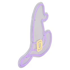 Northlight 15" Purple LED Lighted Neon Style Witch Hat Halloween Window Silhouette -HYDE & EEK BOUTIQUE Store GUEST 209e8419 e705 4488 aeac 10d366b1ee94