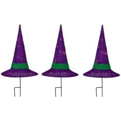 Northlight 14" LED Lighted Purple Witches Hat Outdoor Halloween Pathway Markers 8 Northlight 14" LED Lighted Purple Witches Hat Outdoor Halloween Pathway Markers -HYDE & EEK BOUTIQUE Store GUEST 2210f2a4 bb6f 4807 89ff b30245de8c7a