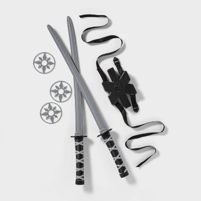 Hyde & EEK! Boutique Kids' Ninja Halloween Costume Accessory Set - Hyde & EEK! Boutique™ 1 Hyde & EEK! Boutique Kids' Ninja Halloween Costume Accessory Set - Hyde & EEK! Boutique™