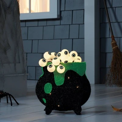 Hyde & EEK! Boutique 13" Witch Cauldron with Eye Balls Halloween Novelty Sculpture Light - Hyde & EEK! Boutique™ 1 Hyde & EEK! Boutique 13" Witch Cauldron with Eye Balls Halloween Novelty Sculpture Light - Hyde & EEK! Boutique™