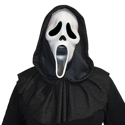 Fun World Adult Scream Ghostface 25th Anniversary Costume Mask - - White 1 Fun World Adult Scream Ghostface 25th Anniversary Costume Mask - - White
