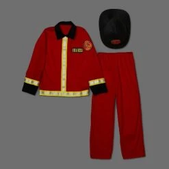 Kids' Adaptive Firefighter Halloween Costume with Hat - Hyde & EEK! Boutique™ -HYDE & EEK BOUTIQUE Store GUEST 39c63d46 9377 4490 8d1c d116ee349590