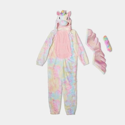 Adult Adaptive Plush Unicorn Halloween Costume Jumpsuit - Hyde & EEK! Boutique™ 1 Adult Adaptive Plush Unicorn Halloween Costume Jumpsuit - Hyde & EEK! Boutique™