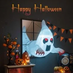 Costway 3.3' Halloween Inflatable Ghost Blow Up Flying Halloween Decoration for Party -HYDE & EEK BOUTIQUE Store GUEST 44a8080e 95dc 4546 be1f 00f4ab339079