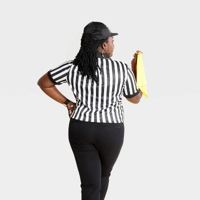 Hyde & EEK! Boutique Adult Referee Halloween Costume Top with Accessories One Size - Hyde & EEK! Boutique™ 1 Hyde & EEK! Boutique Adult Referee Halloween Costume Top with Accessories One Size - Hyde & EEK! Boutique™