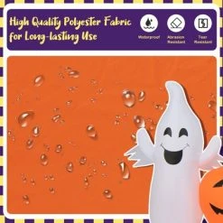 Costway 9FT Long Halloween Inflatable Pumpkins Self Inflating Halloween Pumpkin -HYDE & EEK BOUTIQUE Store GUEST 49035479 fdb0 48a6 afd1 9dc6b54bd1c6