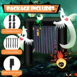 Costway 7.5FT Halloween Inflatable Archway Blow-up Festive Decoration for Backyard Porch -HYDE & EEK BOUTIQUE Store GUEST 4a7a636f 8ddd 4625 a67e 5ade771a5f05