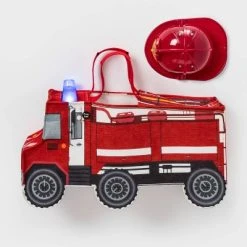 Hyde & EEK! Boutique Toddler Light Up and Sound Rider Fire Truck Halloween Costume with Hat 4-5T - Hyde & EEK! Boutique™ -HYDE & EEK BOUTIQUE Store GUEST 4e11829f a256 49c6 8497 f961ac431276