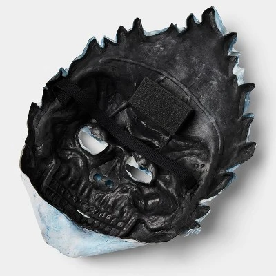 Hyde & EEK! Boutique Adult Light Up and Sound Flaming Skull Halloween Costume Mask with Gloves - Hyde & EEK! Boutique™ 3 Hyde & EEK! Boutique Adult Light Up and Sound Flaming Skull Halloween Costume Mask with Gloves - Hyde & EEK! Boutique™ - Image 3