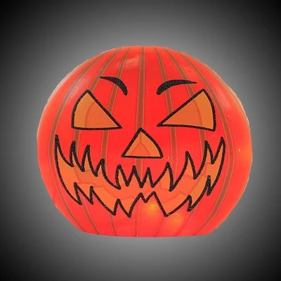 Stony Creek 7.0" Halloween Pre-Lit Round Orb Sm Jack-O-Lantern - Novelty Sculpture Lights 2 Stony Creek 7.0" Halloween Pre-Lit Round Orb Sm Jack-O-Lantern - Novelty Sculpture Lights - Image 2