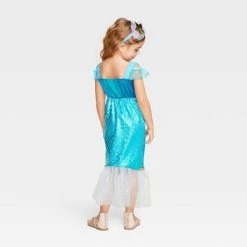 Toddler Ethereal Mermaid Halloween Costume Dress with Headpiece - Hyde & EEK! Boutique™