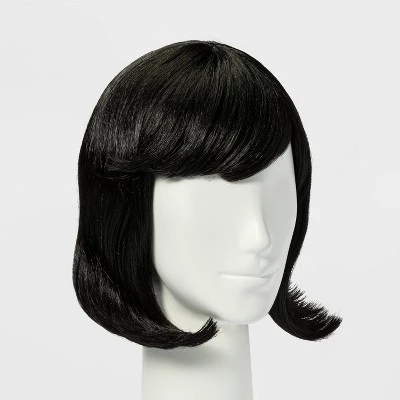 Hyde & EEK! Boutique Adult Black Flapper Halloween Costume Wig - Hyde & EEK! Boutique™ 1 Hyde & EEK! Boutique Adult Black Flapper Halloween Costume Wig - Hyde & EEK! Boutique™