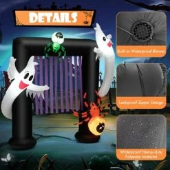 Costway 7.5FT Halloween Inflatable Archway Blow-up Festive Decoration for Backyard Porch -HYDE & EEK BOUTIQUE Store GUEST 560495a4 024e 4b58 bf80 b4075cb0402b