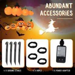 Costway 9.5 FT Long Inflatable Pumpkin Combo w/ Black Cat, Built-in LED Lights 15 Costway 9.5 FT Long Inflatable Pumpkin Combo w/ Black Cat, Built-in LED Lights -HYDE & EEK BOUTIQUE Store GUEST 5b586e33 fde3 4e63 a0c8 065b3cd06b84