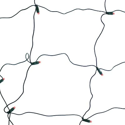 Sunnydaze Decor Sunnydaze Electric Plug-In 70ct LED Indoor/Outdoor Net String Lights 5mm Wide Angle - 6' x 4' Green Wire 4 Sunnydaze Decor Sunnydaze Electric Plug-In 70ct LED Indoor/Outdoor Net String Lights 5mm Wide Angle - 6' x 4' Green Wire - Image 4