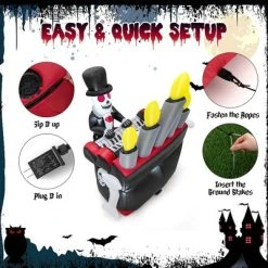 Costway 5.2 FT Halloween Inflatable Skeleton Playing Piano Yard Decoration with LED Lights 15 Costway 5.2 FT Halloween Inflatable Skeleton Playing Piano Yard Decoration with LED Lights -HYDE & EEK BOUTIQUE Store GUEST 67fc5141 ecec 4aab 9f62 77e7afde7905