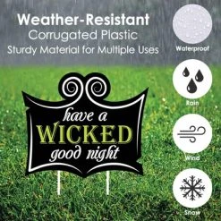 Big Dot of Happiness Happy Halloween - Witch Lawn Decorations - Outdoor Halloween Yard Decorations - 10 Piece -HYDE & EEK BOUTIQUE Store GUEST 6d87c1c0 21b8 4fed 9401 4937d434b330