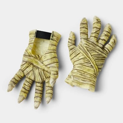 Hyde & EEK! Boutique Adult Light Up and Sound Mummy Halloween Mask with Gloves - Hyde & EEK! Boutique™ 2 Hyde & EEK! Boutique Adult Light Up and Sound Mummy Halloween Mask with Gloves - Hyde & EEK! Boutique™ - Image 2