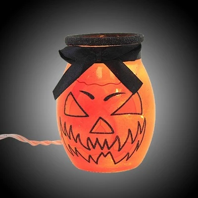 Stony Creek 4.0" Halloween Pre-Lit Small Jar Cat Haunted House - Novelty Sculpture Lights 2 Stony Creek 4.0" Halloween Pre-Lit Small Jar Cat Haunted House - Novelty Sculpture Lights - Image 2