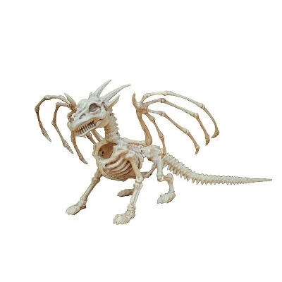 Seasons USA Inc Seasons USA Dragon Skeleton Halloween Decoration - 7 in x 10 in x 13 in - Off-White 1 Seasons USA Inc Seasons USA Dragon Skeleton Halloween Decoration - 7 in x 10 in x 13 in - Off-White