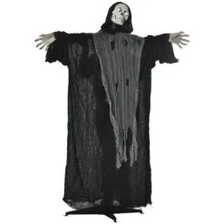 Outsunny 60.25" Life Size Outdoor Halloween Decorations Animated Grim Reaper with Sound and Motion Activated, Light Up Eyes and Rib Cage -HYDE & EEK BOUTIQUE Store GUEST 7e5f4845 e6ba 42a8 b8c4 93ded3670573