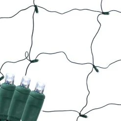 Sunnydaze Decor Sunnydaze Electric Plug-In 70ct LED Indoor/Outdoor Net String Lights 5mm Wide Angle - 6' x 4' Green Wire 22 Sunnydaze Decor Sunnydaze Electric Plug-In 70ct LED Indoor/Outdoor Net String Lights 5mm Wide Angle - 6' x 4' Green Wire -HYDE & EEK BOUTIQUE Store GUEST 7f2b893a 781e 47cc 9727 7e348677fb2a