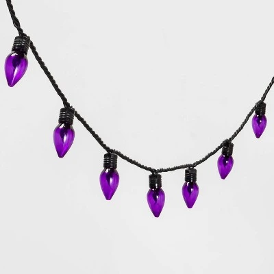 Hyde & EEK! Boutique 20ct LED Halloween String Lights Purple Flicker - Hyde & EEK! Boutique™ 2 Hyde & EEK! Boutique 20ct LED Halloween String Lights Purple Flicker - Hyde & EEK! Boutique™ - Image 2