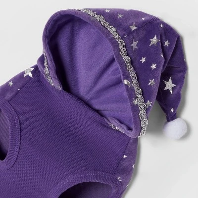 Basic Halloween Velour Wizard Cat and Dog Hoodie - Hyde & EEK! Boutique™ 3 Basic Halloween Velour Wizard Cat and Dog Hoodie - Hyde & EEK! Boutique™ - Image 3