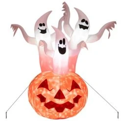 Costway 6 FT Inflatable Halloween Tree White Ghosts with Pumpkin Decor w/ Rotating Lamp -HYDE & EEK BOUTIQUE Store GUEST 82e66d83 c4e0 4419 b84b 1c6fa70ded7b