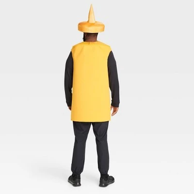 Hyde & EEK! Boutique Adult Mustard Halloween Costume with Headpiece One Size - Hyde & EEK! Boutique™ 2 Hyde & EEK! Boutique Adult Mustard Halloween Costume with Headpiece One Size - Hyde & EEK! Boutique™ - Image 2