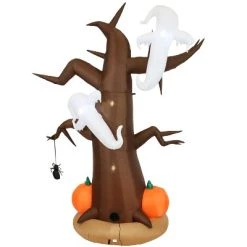 Sunnydaze Decor Sunnydaze Outdoor Haunted Forest Self-Inflating Halloween Inflatable Yard Decoration with LED Lights and Built-In Fan - 8' -HYDE & EEK BOUTIQUE Store GUEST 83034650 3808 42e1 ad86 d71af708b045