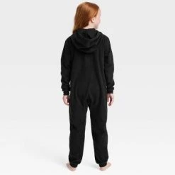 Kids' Glow-In-The-Dark Skeleton Halloween Matching Family Union Suit - Hyde & EEK! Boutique™ Black