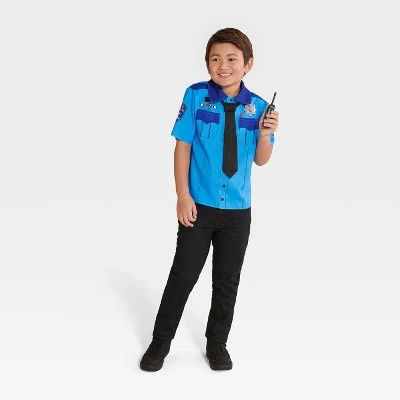 Kids' Police Halloween Costume Top with Accessories - Hyde & EEK! Boutique™ 2 Kids' Police Halloween Costume Top with Accessories - Hyde & EEK! Boutique™ - Image 2