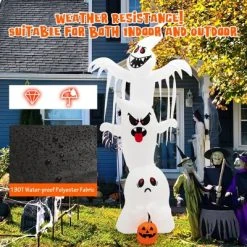 Tangkula 10FT Tall Halloween Inflatable Stacked Ghosts w/ Built-in RGB Lights Inflatable Overlap Ghosts Halloween Decor w/ Ropes & Stakes 10 Tangkula 10FT Tall Halloween Inflatable Stacked Ghosts w/ Built-in RGB Lights Inflatable Overlap Ghosts Halloween Decor w/ Ropes & Stakes -HYDE & EEK BOUTIQUE Store GUEST 88ea7fa2 d0b4 476a aa55 3dc25162d8aa