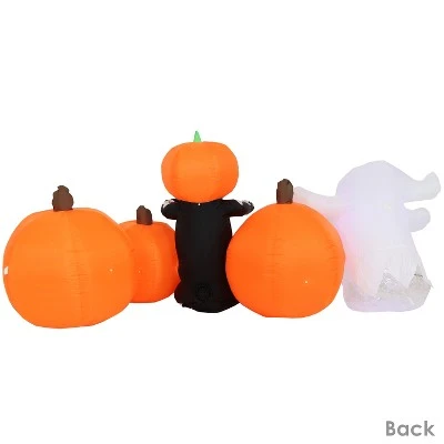 Sunnydaze Decor Sunnydaze 7' Self-Inflatable Holiday Haunted Pumpkin Patch Outdoor Halloween Lawn Decoration with LED Lights 10 Sunnydaze Decor Sunnydaze 7' Self-Inflatable Holiday Haunted Pumpkin Patch Outdoor Halloween Lawn Decoration with LED Lights - Image 10