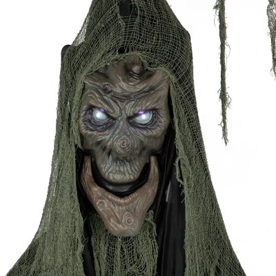Northlight 7' Spooky Town Animated Tree Man Halloween Decoration with Lighted Eyes 2 Northlight 7' Spooky Town Animated Tree Man Halloween Decoration with Lighted Eyes - Image 2