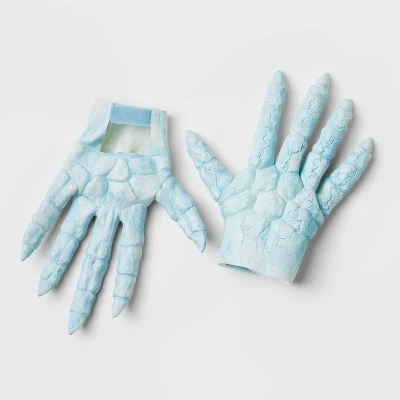 Hyde & EEK! Boutique Adult Light Up and Sound Flaming Skull Halloween Costume Mask with Gloves - Hyde & EEK! Boutique™ 2 Hyde & EEK! Boutique Adult Light Up and Sound Flaming Skull Halloween Costume Mask with Gloves - Hyde & EEK! Boutique™ - Image 2