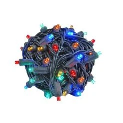 Novelty Lights Inc Novelty Lights 50 Light LED Christmas Mini Light Set (Black Wire, 25 Feet) -HYDE & EEK BOUTIQUE Store GUEST 9810c8a5 9321 4768 912f 4549df3d700e