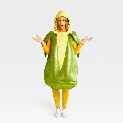 Hyde & EEK! Boutique Adult Corn on the Cob Halloween Costume Pullover Top One Size - Hyde & EEK! Boutique™ 2 Hyde & EEK! Boutique Adult Corn on the Cob Halloween Costume Pullover Top One Size - Hyde & EEK! Boutique™ - Image 2