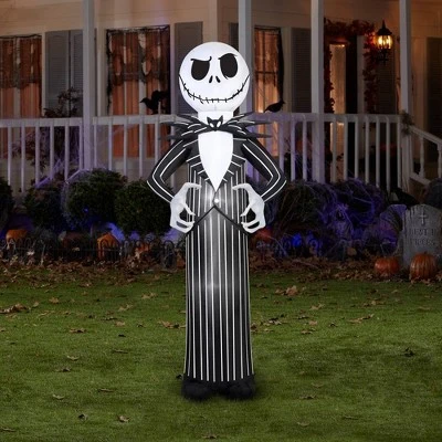 7' LED Inflatable Disney Nightmare Before Christmas Jack Halloween Decoration 1 7' LED Inflatable Disney Nightmare Before Christmas Jack Halloween Decoration