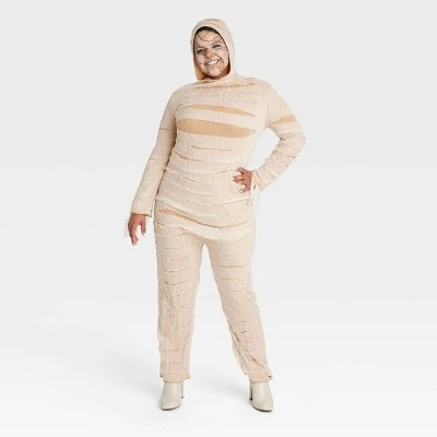 Adult Mummy Halloween Costume Jumpsuit - Hyde & EEK! Boutique™ 1 Adult Mummy Halloween Costume Jumpsuit - Hyde & EEK! Boutique™