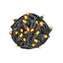 Novelty Lights Inc Novelty Lights 50 Light LED Christmas Mini Light Set (Black Wire, 25 Feet) -HYDE & EEK BOUTIQUE Store GUEST ac6ff55c a694 4dd4 b6a8 7b387229871a