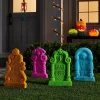 Hyde & EEK! Boutique 4pk Colorful Foam Halloween Decorative Tombstone Set - Hyde & EEK! Boutique™
