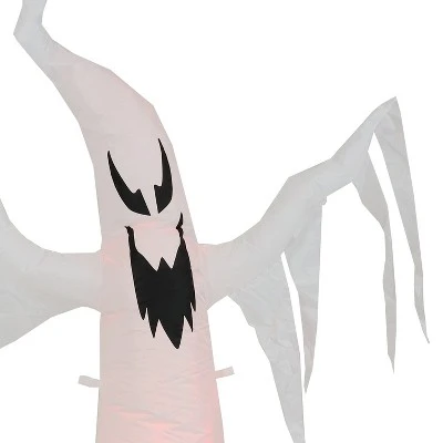 Sunnydaze Decor Sunnydaze 58" Self-Inflatable Holiday Spooky Glowing Ghost Outdoor Halloween Lawn Decoration with Red LED Light 4 Sunnydaze Decor Sunnydaze 58" Self-Inflatable Holiday Spooky Glowing Ghost Outdoor Halloween Lawn Decoration with Red LED Light - Image 4